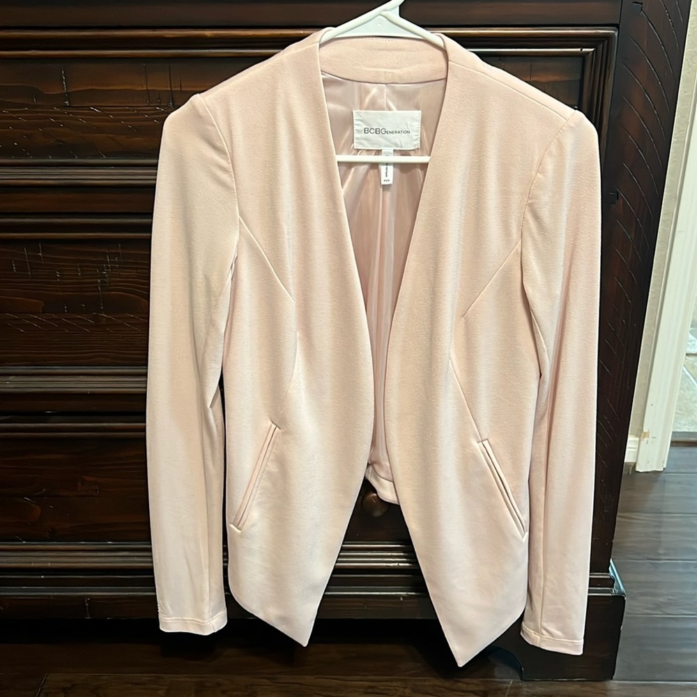 BCBGeneration Pale Pink Blazer